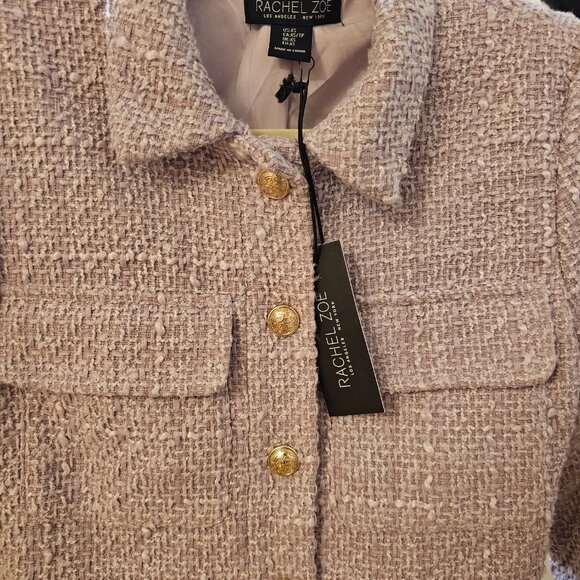 Purple tweed jacket - Picture 2 of 3